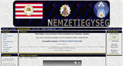 Desktop Screenshot of mag.nemzetiegyseg.com